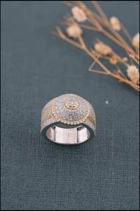 Original personalizado 925 Plata Iced out Hiphop anillo diamante simulado para boda anillo compromiso fiesta cumpleaños regalo para hombres - Product Image 5