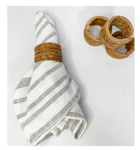 Servilletero recién hecho a mano con la mejor calidad servilletero de ratán decoraciones de mesa hechas a mano para comedor Decoración de mesa de boda - Product Image 3