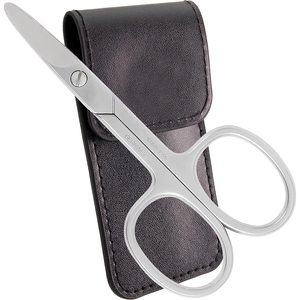 Tijeras para Uñas Plegables Rectas de Acero Inoxidable Nuevas con Puntas Redondeadas para Diabéticos, Manicura y Pedicura - Product Image 1