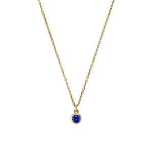 Collier pendentif pierre de naissance de septembre WooYou - Product Image 1