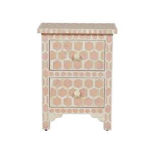 Armoire de salon commode à incrustation d'os console de meubles à incrustation d'os - Product Image 2