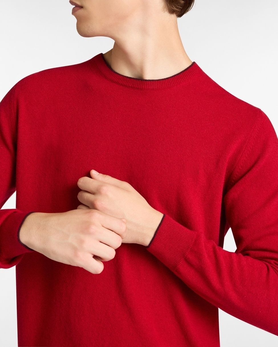 Lana Gruesa Jerseys De Lana Hechos A Mano Hombre Suéter De Lana