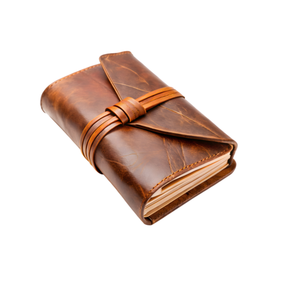 สมุดโน๊ตหนัง/ไดอารี่สมุดโน้ตหนังสมุดโน๊ตบุ๊คมีดีไซน์แบบโบราณ - Product Image 1