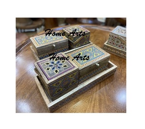 Brûleur Dukhoor de forme ronde de qualité supérieure Brûleur Mabkhara Oud en bois fait à la main pour l'usage de parfum d'hôtel à la maison - Product Image 6