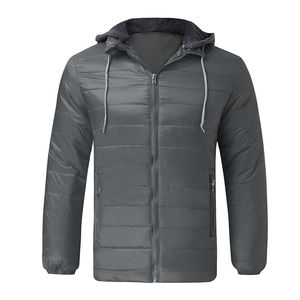 Veste polaire légère d'hiver 2026 à col montant et fermeture éclair intégrale, avec poches, personnalisable, imperméable, doublure extérieure en bambou - Product Image 5