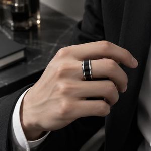 <span class=keywords><strong>Bague</strong></span> intelligente JLM en acier titane premium avec détection de température pour couples, hommes et femmes, bracelet d'humeur, bijoux tendance, cadeau d'anniversaire - Product Image 5