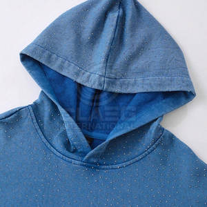Top Quality Pakistan Made <b>Rhinestone</b> <b>Hoodies</b> High Quality Custom Logo <b>Rhinestone</b> <b>Hoodies</b> For Online Sale - Product Image 3