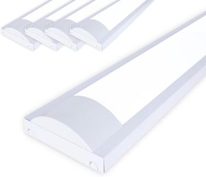 CLAR-KRONO nhôm không thấm nước LED Batten 10W/18W 60cm/120cm Đèn trần dân cư trung tính/Ống đôi màu trắng mát không - Product Image 1
