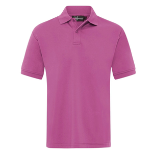 Camiseta Polo Piqué Morada Real para Hombre al por Mayor, Ropa Casual de Algodón Transpirable con Logotipo Bordado Personalizado - Product Image 4