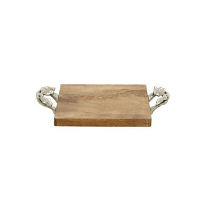 ถาดเสิร์ฟทำจากไม้พร้อมถาดลายใบอีพ็อกซี่ - Product Image 6