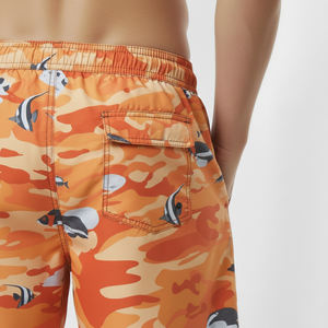 Shorts de Playa Unisex para Pesca, 100% Poliéster, Impresión Personalizada, Impresión Digital Sólida, Transpirable, Secado Rápido, Servicio OEM - Product Image 5