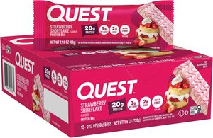 Barras de Proteína Quest Nutrition Sabor Pastel de Fresa (Paquete de 12) - Product Image 4