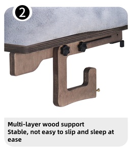 <span class=keywords><strong>Hamaca</strong></span> moderna para gatos al por mayor, cama colgante para mascotas con ventana <span class=keywords><strong>de</strong></span> <span class=keywords><strong>lana</strong></span> y piel sintética - Product Image 3