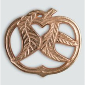 Modern Elegant Floral Flower Design Aluminium Square Trivet Silver Finish <b>Kitchen</b> <b>Accessory</b> for Home Decor and Dining Table - Product Image 6