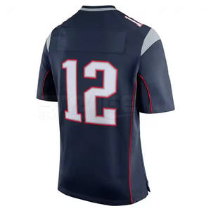 Nueva Camiseta de Fútbol Americano Corta, Transpirable, Personalizada, de Moda, que Absorbe la Humedad, Ecológica, Precio al por Mayor para Ropa Deportiva - Product Image 3