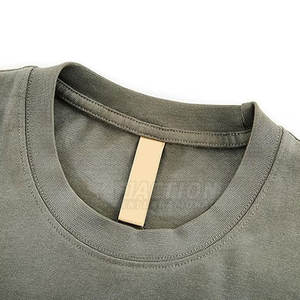 Camiseta con estampado de ajuste holgado para hombre con etiqueta privada personalizada para hombre, camiseta de lavado ácido de manga corta, camiseta de lavado ácido para hombre recién llegada - Product Image 3