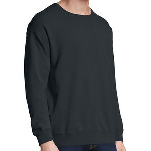 เสื้อมีฮู้ดสำหรับผู้ชายเสื้อคอกลมแขนยาวผ้าฝ้ายลำลองไซส์ใหญ่พิเศษระบายอากาศได้ดีโลโก้ออกแบบได้ตามต้องการ - Product Image 2