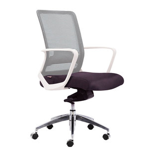Silla de Oficina Giratoria Premium HOGVP080 Iris-T01, Contemporánea, con Altura Ajustable, para Oficina, Taller, Dormitorio, Hospital - Product Image 1