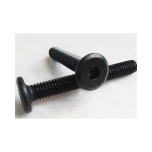 Ngoc Huong Phat usine ISO Standard noir zingué tête plate vis en acier mince boîte de Carton métrique-vis vietnamiennes - Product Image 3