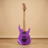 Guitare électrique avec corps en aulne massif, manche en érable torréfié, véritable tremolo verrouillable Floyd Rose, micros Alnico II fabriqués aux États-Unis