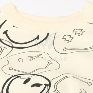 Sudaderas cortas hechas a mano de alta calidad WAKIN WEAR para mujer, diseño gráfico Highland, estampado, estilo informal, ropa Regular para el verano - Product Image 6