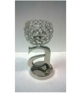 Bougeoir en cristal, décoration de la maison, autre support de bougie brillant, pour l'intérieur et l'extérieur - Product Image 1