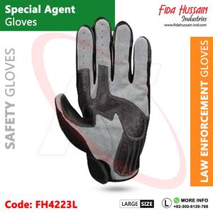 Gants d'unité spéciale fabriqués en synthétique Gants Eva rembourrés pour la sécurité Formation spéciale Unités spéciales Gants en cuir du Pakistan - Product Image 3