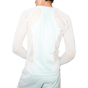 Pantalones cortos de punto ligeros de secado rápido para hombre, ropa deportiva de moda blanca y negra personalizada de Hip Hop para verano - Product Image 3