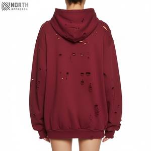 Léger séchage rapide hommes en détresse sweats à capuche thermiques de haute qualité fait hommes en détresse sweats à capuche en vente prix sweats à capuche réversibles - Product Image 2