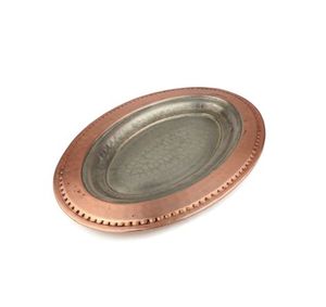 Vente en gros en usine de plateau de service en laiton de style antique forme de taille personnalisée finition polie dorée meilleur taux alimentaire décoratif - Product Image 6