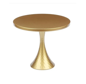 Stand de serveur de gâteau en métal fini or de style élégant et personnalisé fabricant de support de gâteau décoratif fait à la main nouvel arrivage - Product Image 4