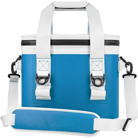 Large Capacity Reusable TPU Waterproof Cooler Bag for Camping Picnic Soft Food Insulation with Thermal Feature for Drinks Cans