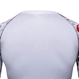 Pakistán Fabricante Último Diseño Rash Guard Spandex Poliéster Hombres Sublimación Rash Guard para adultos - Product Image 4