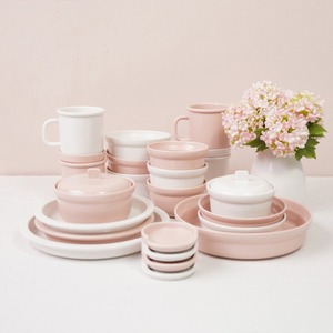 Vaisselle de cuisine de marque coréenne de luxe vaisselle en céramique plats et assiettes café vin plats en porcelaine de qualité supérieure - Product Image 1