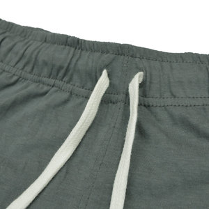 Pantalones Casuales de Lona Ligeros para Hombre, Diseño Personalizado, Corte Recto, Lavado a Color, Teñido Liso, para Servicio OEM - Product Image 2