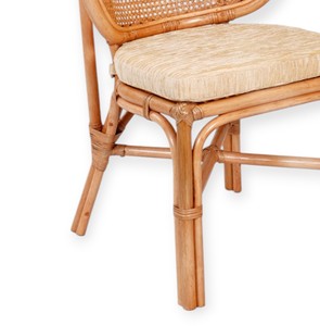 Fauteuil Patio en rotin indonésien, avec coussin, pour salon et meubles d'extérieur, 1 pièce - Product Image 5