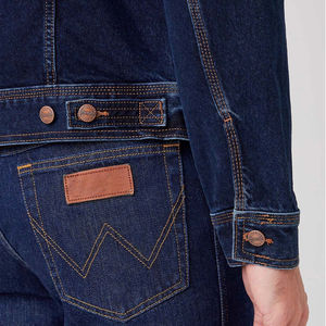 Vente en gros de vestes jeans avec logo personnalisé pour hommes veste jeans d'hiver veste jeans au design coloré pour hommes - Product Image 5