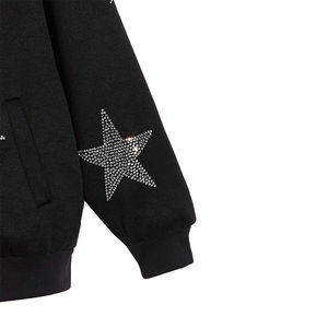 Nouvel arrivage de sweats à capuche pour hommes en strass sweats à capuche légers de qualité supérieure pour hommes coton polyester matériaux les plus vendus vendus - Product Image 6
