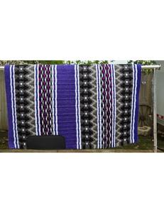 Couverture de selle western en laine authentique Tapis d'équitation tissé à la main de haute qualité Couverture équestre de qualité supérieure durable pour le spectacle - Product Image 3