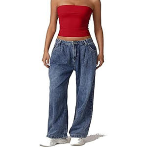 Meilleure vente décontracté dos nu Sexy sans manches col rond moulante culture courte femmes débardeur - Product Image 6