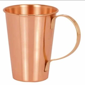 Premium Quality Eco-Friendly Classic Design 500ml Vintage Copper Drinking <b>Mugs</b> Custom Size Utensil Sets for Parties - Product Image 4