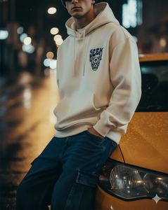 Sudaderas con Capucha Extra Grandes de Felpa Gruesa de 480 GSM con Logotipo Personalizado Más Vendidas para Hombre, 100% Algodón, Fabricación OEM en Bangladesh - Product Image 5