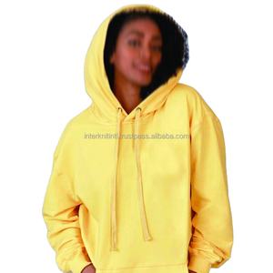 Sudadera Deportiva con Capucha para Mujer, Otoño 2023, Transpirable, Holgada, Corta, para Gimnasio y Entrenamiento, de Algodón y Poliéster - Product Image 6