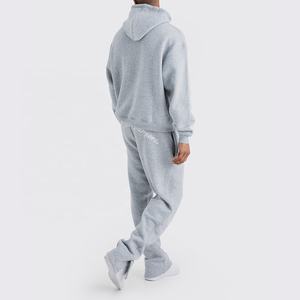 Ropa de entrenamiento deportivo personalizada de 2 piezas, traje transpirable para correr en el gimnasio, pantalón de chándal con capucha, chándal para correr, Fitness para hombres - Product Image 6