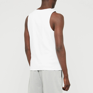 Camiseta sin Mangas Personalizada al por Mayor para Hombre, Diseño Personalizado con Logotipo, Compresión Transpirable, Poliéster/Algodón, Talla Grande - Product Image 3