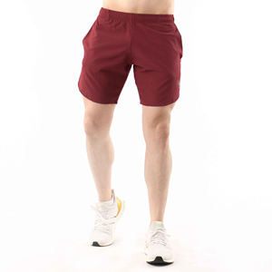 Pantalones Cortos Deportivos Duraderos para Hombre, para Gimnasio y Correr, Cintura Elástica Cómoda, Impresión de Logotipo Personalizado, Estilo Sólido, 100% Algodón - Product Image 3