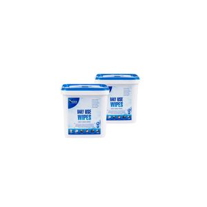 Juego de 2 Toallitas Húmedas Antialérgicas de Tamaño Único para Uso Diario, 500 Hojas Cada Una - Product Image 3