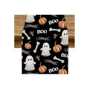 Bonne qualité écologique 100% coton beau style impression personnalisée chemin de table résistant à la chaleur - Product Image 6