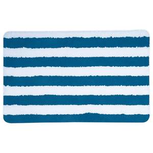 Deauville <b>Blue</b> Microfiber <b>Bath</b> <b>Mat</b> 50 x 80 cm - Product Image 1