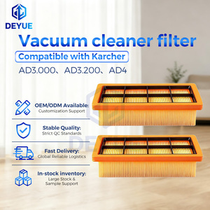 Filtre de remplacement pour aspirateur <span class=keywords><strong>robot</strong></span>, compatible avec <span class=keywords><strong>Karcher</strong></span> AD3.000/AD3.200/AD4, filtre HEPA à étanchéité renforcée, fourni par l'usine - Product Image 2